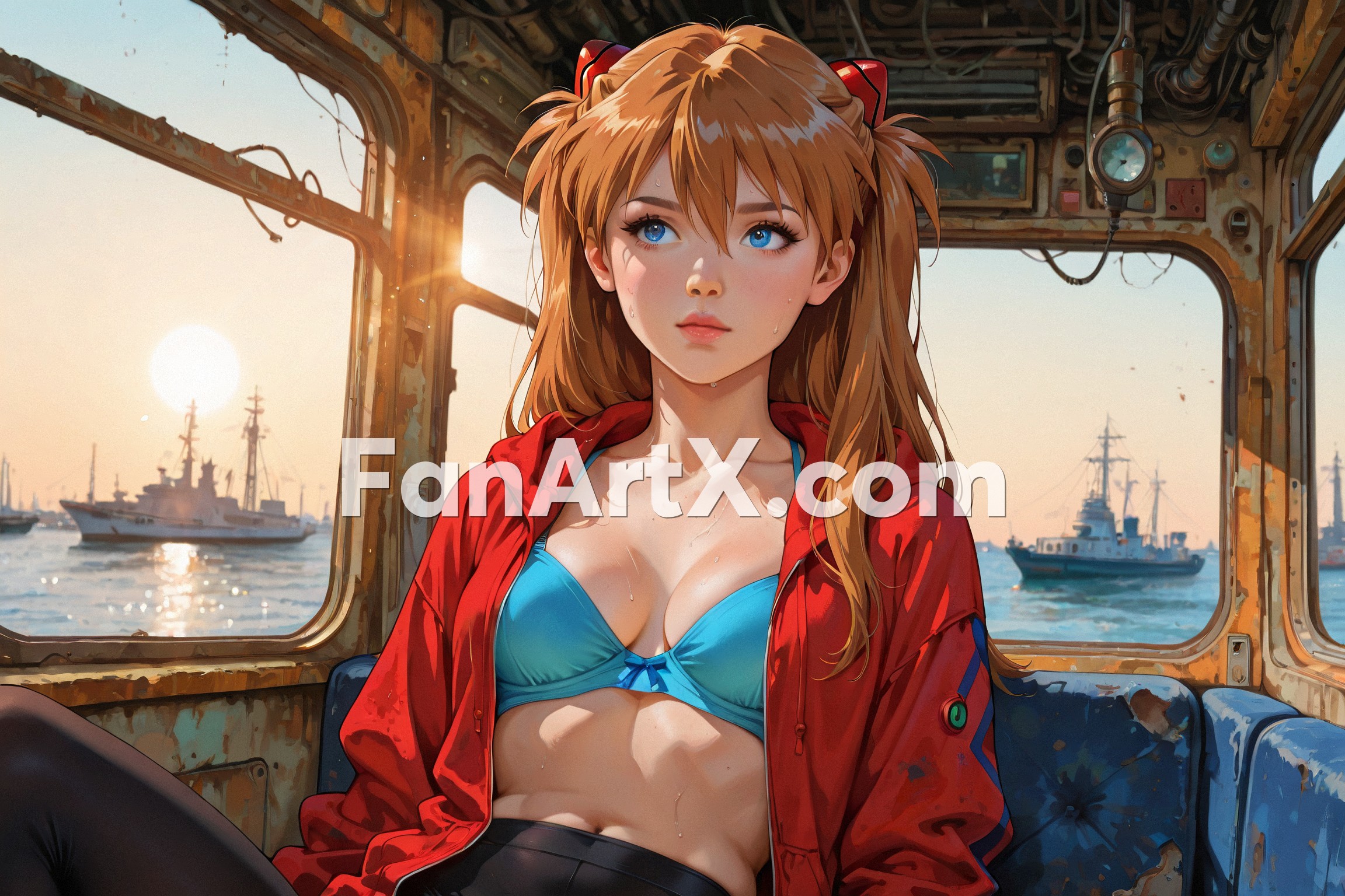 Asuka Langley Soryu fanart - Neon Genesis Evangelion Character 1550142